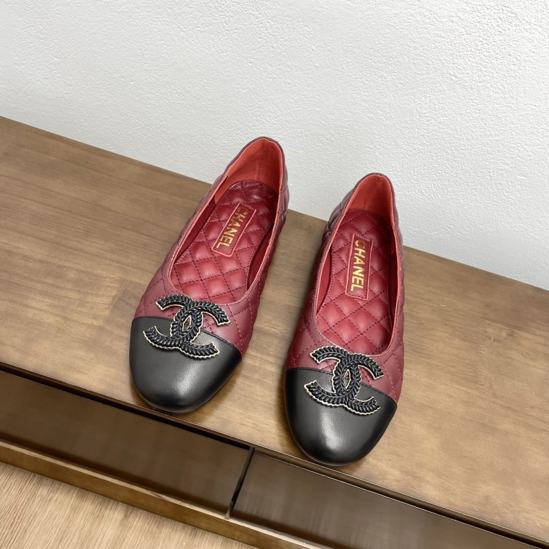 Ch*el flat shoes
